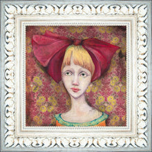 Load image into Gallery viewer, Clara Thoughtfully Considered Whether Or Not Her Red Ribbon Truly Brought Her Luck
