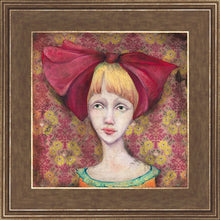 Load image into Gallery viewer, Clara Thoughtfully Considered Whether Or Not Her Red Ribbon Truly Brought Her Luck
