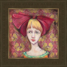 Load image into Gallery viewer, Clara Thoughtfully Considered Whether Or Not Her Red Ribbon Truly Brought Her Luck
