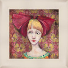 Load image into Gallery viewer, Clara Thoughtfully Considered Whether Or Not Her Red Ribbon Truly Brought Her Luck
