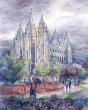 Load image into Gallery viewer, Refuge From The Storm - Salt Lake Temple
