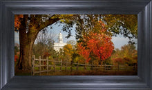Load image into Gallery viewer, Nauvoo Farm With Red Leaves
