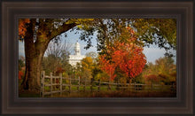 Load image into Gallery viewer, Nauvoo Farm With Red Leaves
