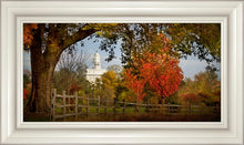 Load image into Gallery viewer, Nauvoo Farm With Red Leaves
