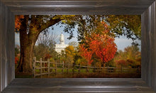 Load image into Gallery viewer, Nauvoo Farm With Red Leaves
