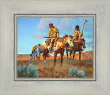 Load image into Gallery viewer, Watching Their Back Trail
