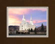 Load image into Gallery viewer, Brigham City Pastel Sunset
