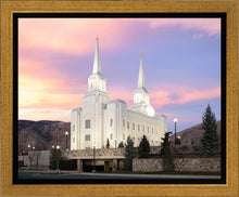 Load image into Gallery viewer, Brigham City Pastel Sunset Gallery Wrap
