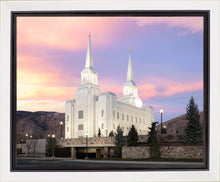 Load image into Gallery viewer, Brigham City Pastel Sunset Gallery Wrap
