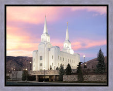 Load image into Gallery viewer, Brigham City Pastel Sunset Gallery Wrap
