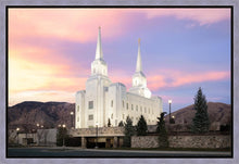 Load image into Gallery viewer, Brigham City Pastel Sunset Gallery Wrap

