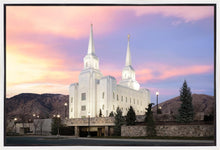 Load image into Gallery viewer, Brigham City Pastel Sunset Gallery Wrap
