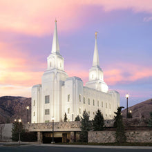 Load image into Gallery viewer, Brigham City Pastel Sunset

