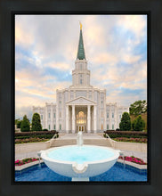 Load image into Gallery viewer, Houston Fountain Sunset Gallery Wrap
