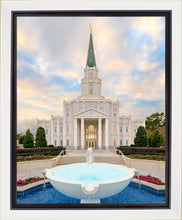 Load image into Gallery viewer, Houston Fountain Sunset Gallery Wrap
