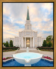 Load image into Gallery viewer, Houston Fountain Sunset Gallery Wrap
