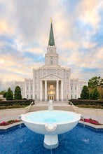 Load image into Gallery viewer, Houston Fountain Sunset Gallery Wrap
