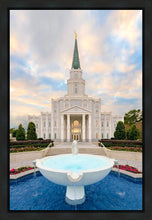 Load image into Gallery viewer, Houston Fountain Sunset Gallery Wrap
