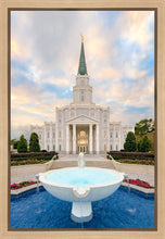 Load image into Gallery viewer, Houston Fountain Sunset Gallery Wrap
