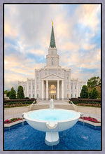 Load image into Gallery viewer, Houston Fountain Sunset Gallery Wrap
