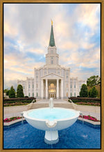 Load image into Gallery viewer, Houston Fountain Sunset Gallery Wrap
