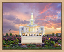 Load image into Gallery viewer, Payson Summer Pastel Sunset Gallery Wrap
