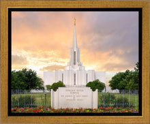 Load image into Gallery viewer, Jordan River Summer Sunset Gallery Wrap
