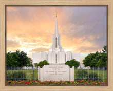 Load image into Gallery viewer, Jordan River Summer Sunset Gallery Wrap
