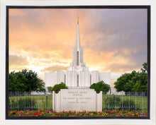 Load image into Gallery viewer, Jordan River Summer Sunset Gallery Wrap
