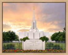 Load image into Gallery viewer, Jordan River Summer Sunset Gallery Wrap
