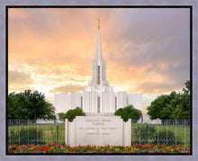 Load image into Gallery viewer, Jordan River Summer Sunset Gallery Wrap

