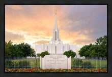 Load image into Gallery viewer, Jordan River Summer Sunset Gallery Wrap
