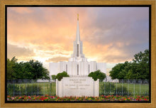 Load image into Gallery viewer, Jordan River Summer Sunset Gallery Wrap
