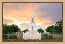 Load image into Gallery viewer, Jordan River Summer Sunset Gallery Wrap

