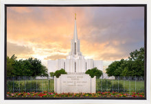 Load image into Gallery viewer, Jordan River Summer Sunset Gallery Wrap
