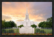 Load image into Gallery viewer, Jordan River Summer Sunset Gallery Wrap
