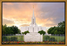 Load image into Gallery viewer, Jordan River Summer Sunset Gallery Wrap
