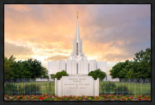 Load image into Gallery viewer, Jordan River Summer Sunset Gallery Wrap
