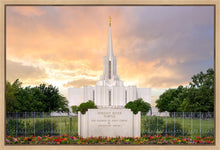 Load image into Gallery viewer, Jordan River Summer Sunset Gallery Wrap
