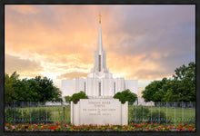 Load image into Gallery viewer, Jordan River Summer Sunset Gallery Wrap
