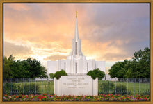 Load image into Gallery viewer, Jordan River Summer Sunset Gallery Wrap
