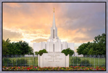 Load image into Gallery viewer, Jordan River Summer Sunset Gallery Wrap
