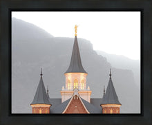 Load image into Gallery viewer, Provo City Center Morning Fog Gallery Wrap
