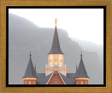 Load image into Gallery viewer, Provo City Center Morning Fog Gallery Wrap
