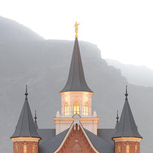 Load image into Gallery viewer, Provo City Center Morning Fog
