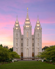 Load image into Gallery viewer, Salt Lake Pastel Sunset Gallery Wrap
