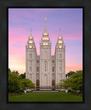 Load image into Gallery viewer, Salt Lake Pastel Sunset Gallery Wrap
