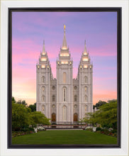 Load image into Gallery viewer, Salt Lake Pastel Sunset Gallery Wrap
