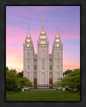 Load image into Gallery viewer, Salt Lake Pastel Sunset Gallery Wrap
