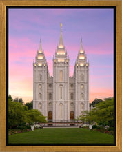 Load image into Gallery viewer, Salt Lake Pastel Sunset Gallery Wrap
